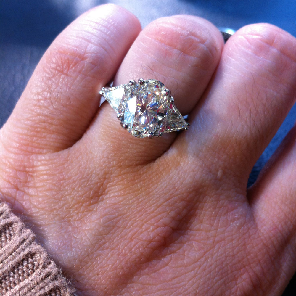 Customized engagement rings