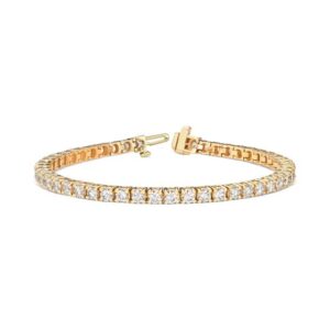 9 ct lab grown diamond tennis bracelet