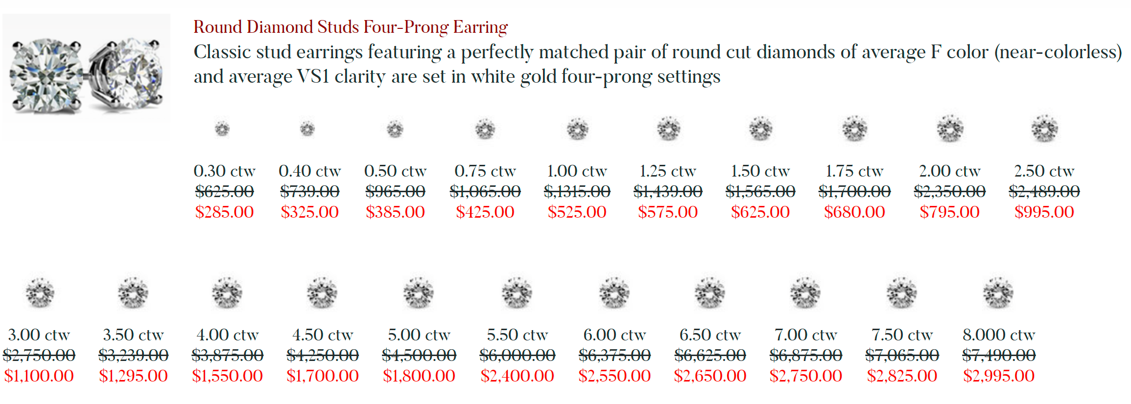 Lab Grown Diamond Studs _ Timeless Diamond Earrings from ID Jewelry