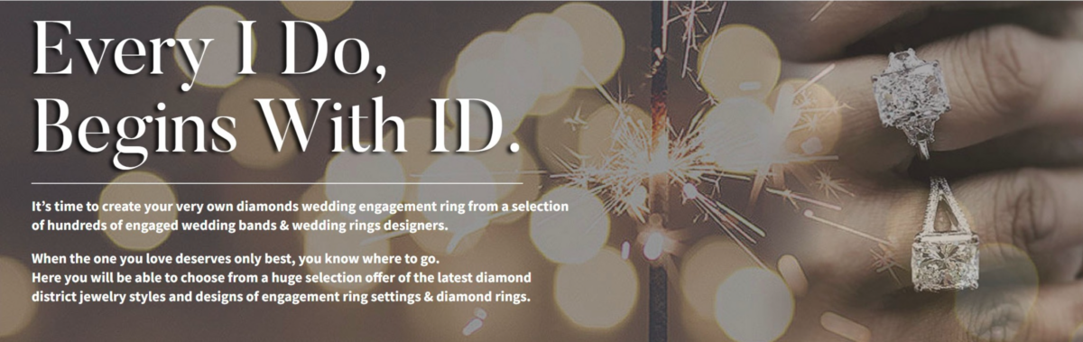 engagement ring New York City I.D. Jewelry Diamond District
