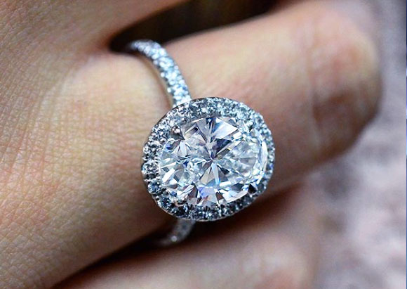 halo engagement rings ID Jewelry