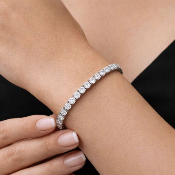 10_ct_lab_grown_diamond_bracelet  from ID Jewelry